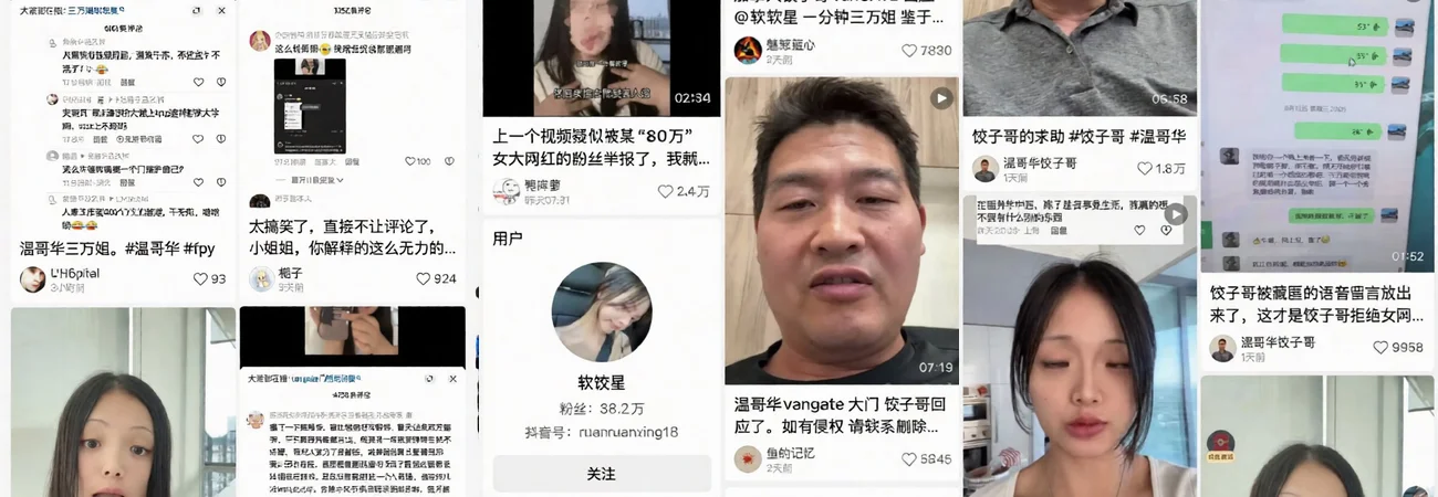 温哥华网红软软星因广告纠纷网暴商家,掉粉40万彻底塌房