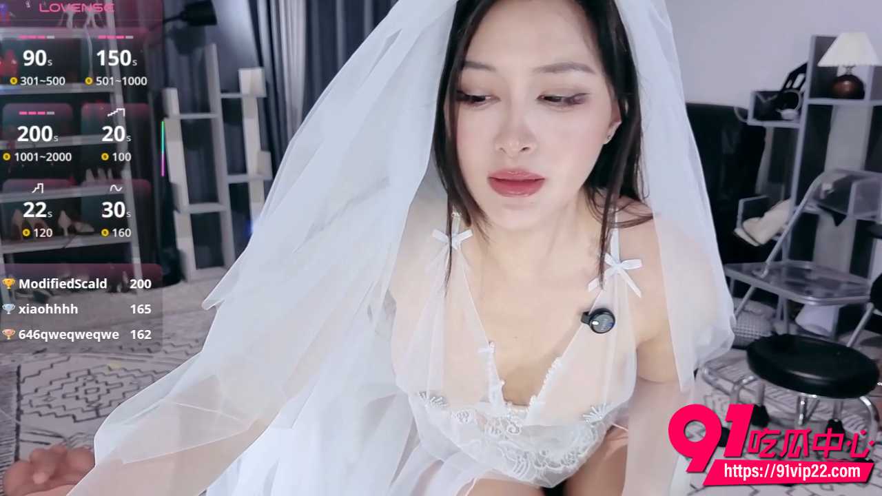ST站高颜值巨乳御姐Candice99 婚纱套装直播录屏自慰 假阳具猛插骚穴高潮不断完整曝光